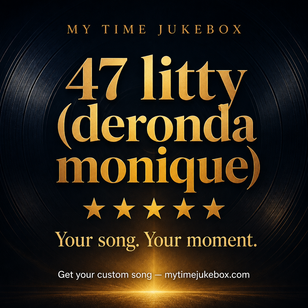 47 litty (deronda monique) — custom birthday song